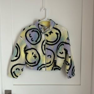 Girls H&M fleece jacket, new with tags, size 8-10